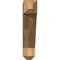 Ekena Millwork Traditional Craftsman Rough Sawn Bracket, Western Red Cedar, 6"W x 28"D x 28"H BKT06X28X28TRA04RWR - alternate 2